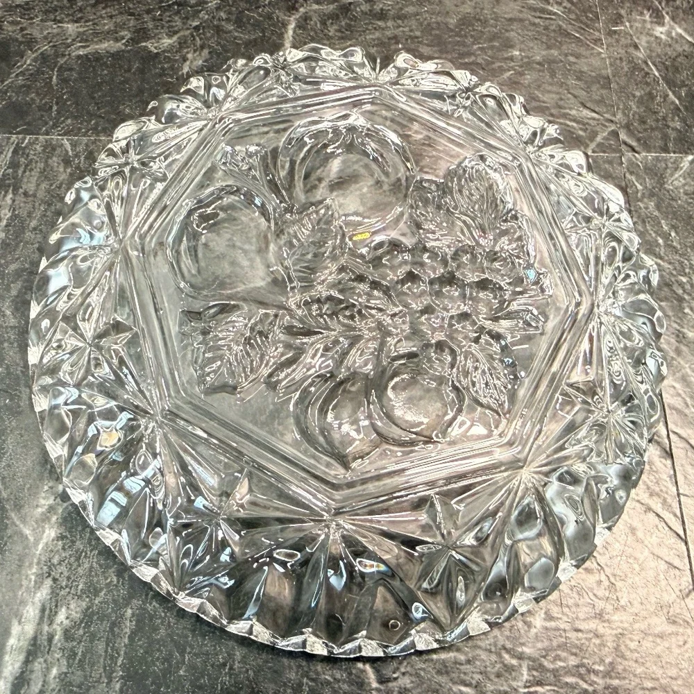 Federal Glass Fruit Trinket Dish/Bowl (Set of 2)